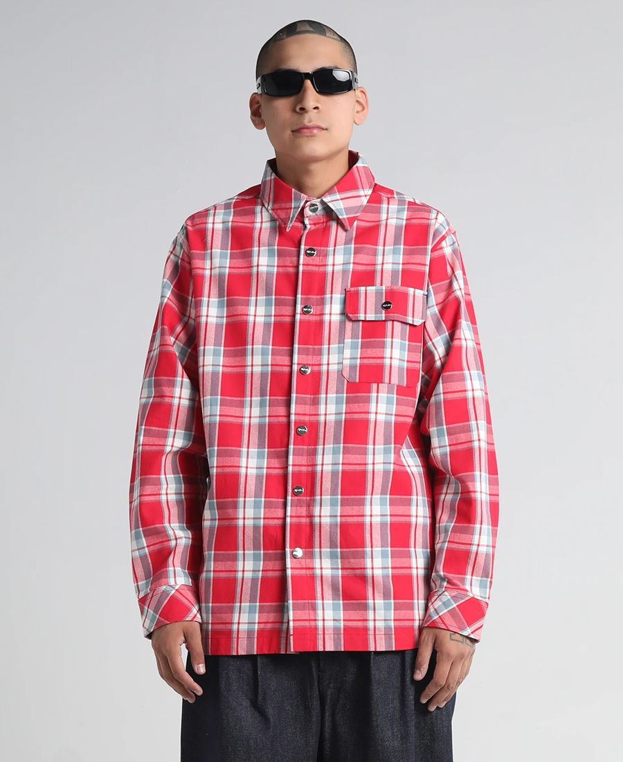 オンブレチェック シャツ 山田蓮 常田大希 ビンテージ 木村拓哉