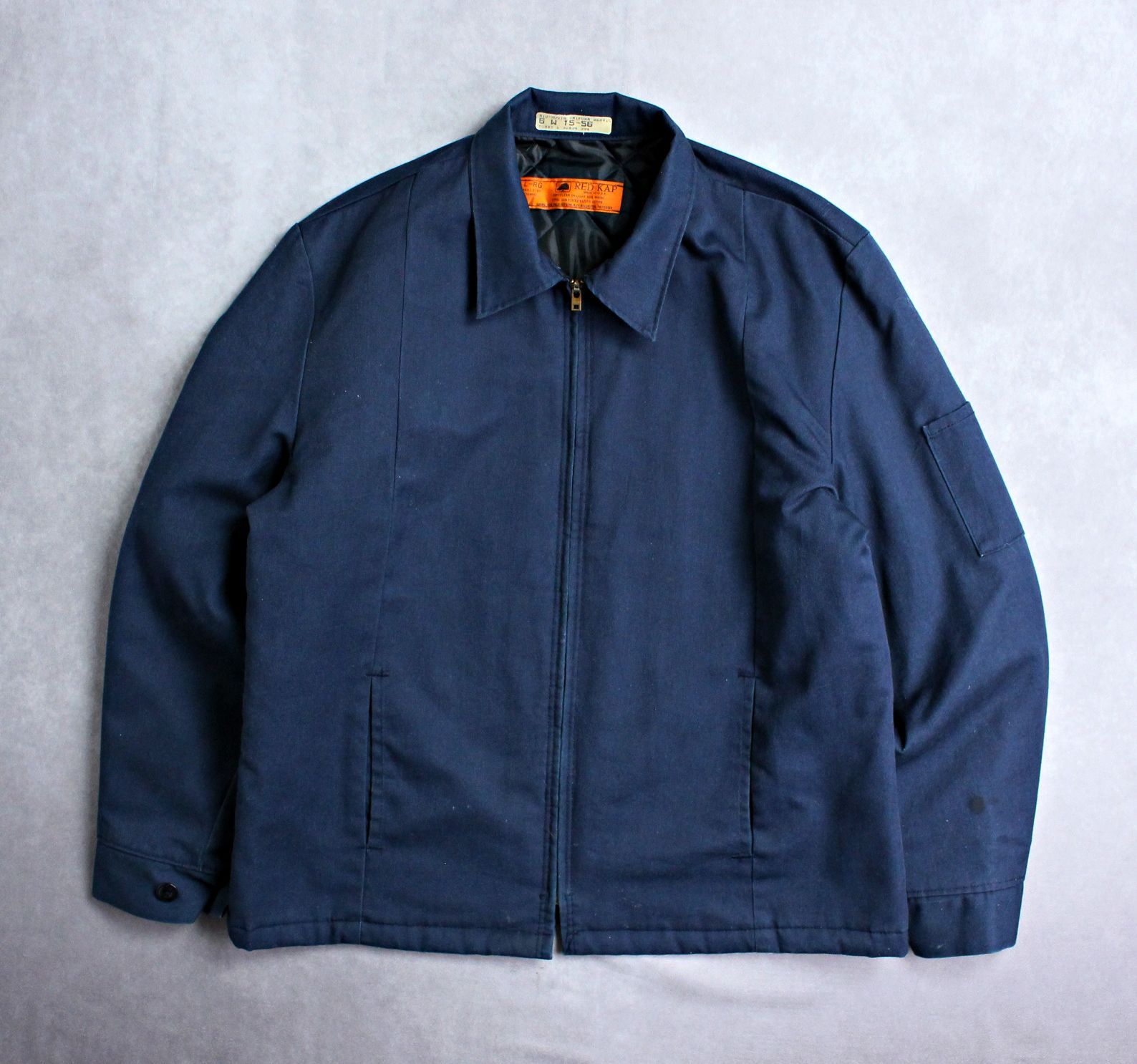 RED KAP】90s アメリカ製 中綿入り ワークジャケット TALONジッパー 