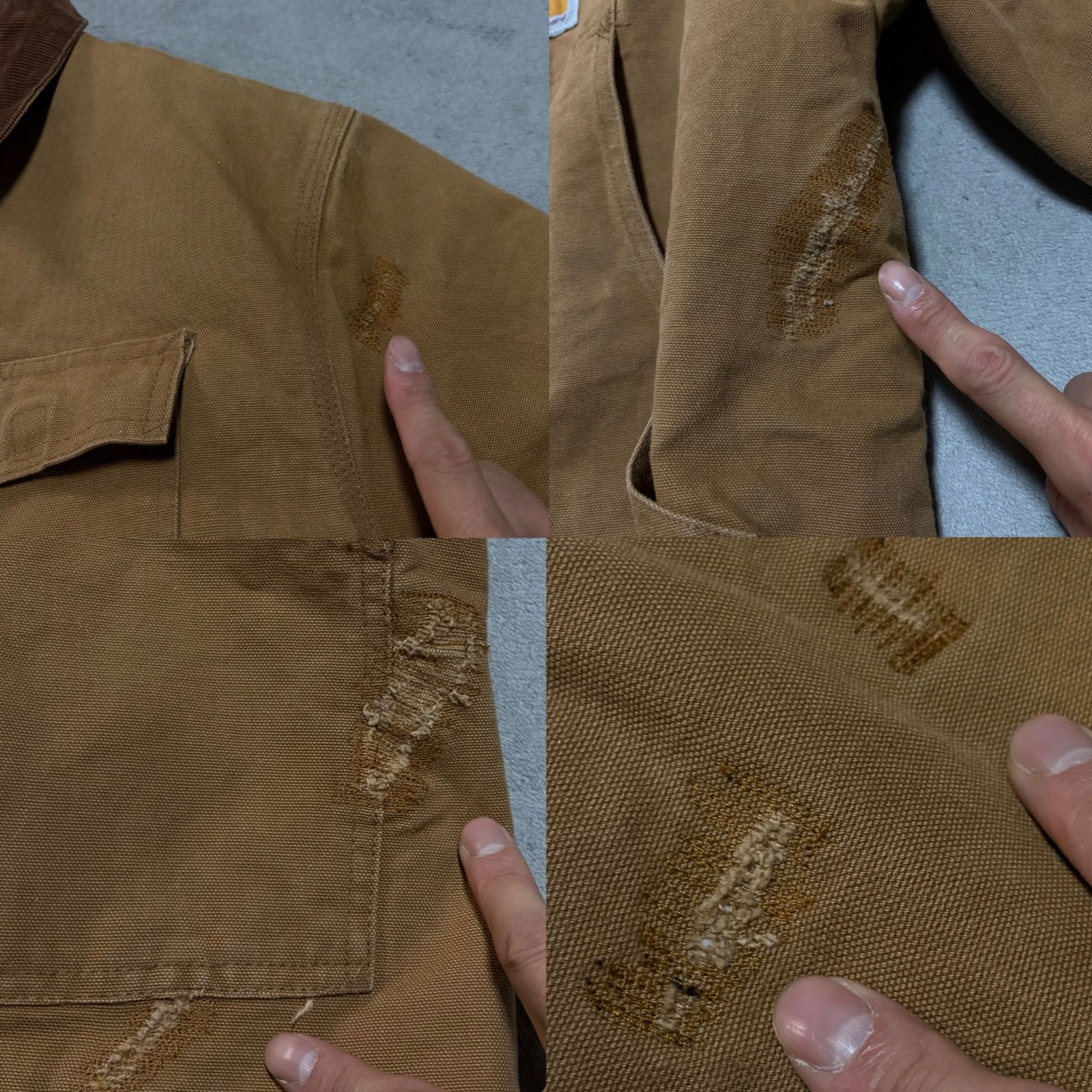 Carhartt トラディショナルコート　ブリーチ　フェード Carhartt トラディショナルコート ブリーチ フェード Carhartt