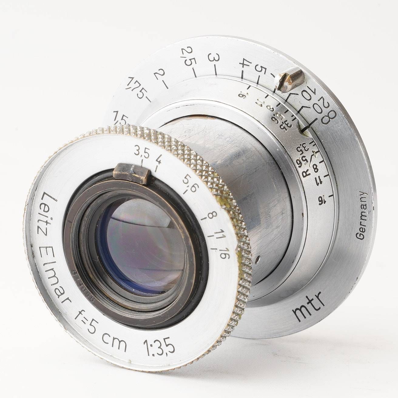 ライカ Leica Leitz エルマー Elmar 5cm 50mm F3.5 沈胴 L39