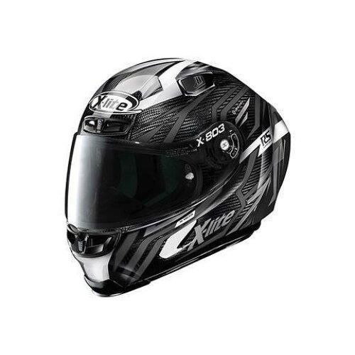 3営業日で発送 NOLAN ノーラン バイク用 ヘルメット フルフェイス Mサイズ 57-58cm X-lite X-803RS ウルトラカーボン DECEPTION グ