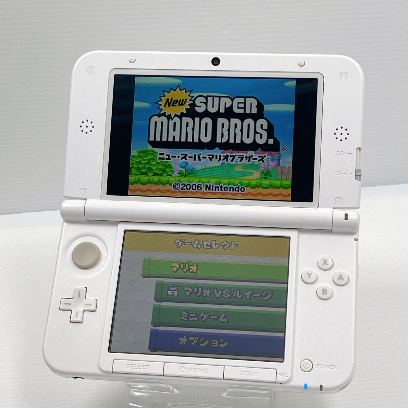 すぐ遊べる・美品ニンテンドー3DSLL 美品 ニンテンドー 3DSLL ホワイト 