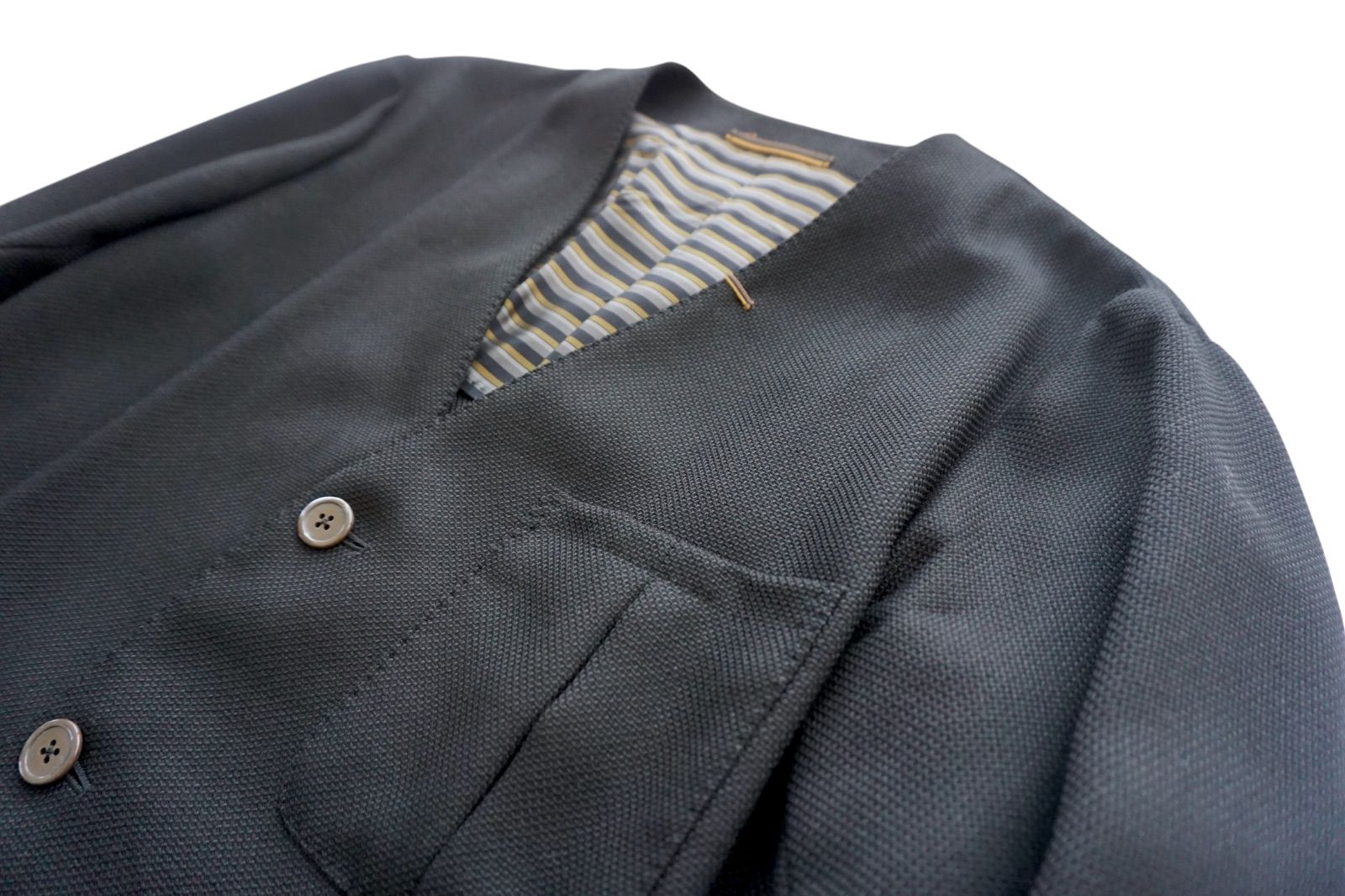 ORBIUM オルビウム CARDIGAN BLAZER モヘアウールポプリンソリッドノー