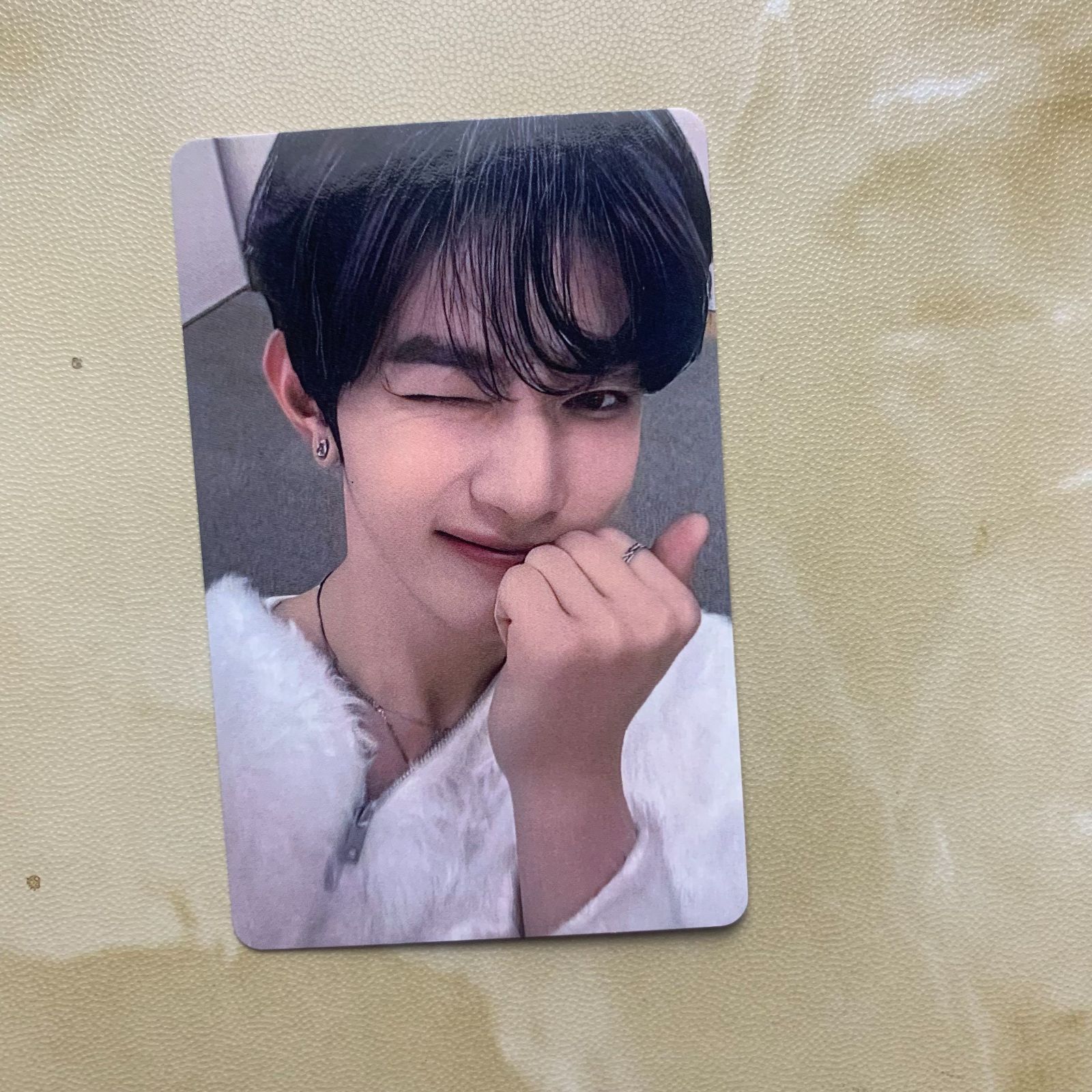 匿名配送 ZEROBASEONE PREZENT ZB1 ジャンハオ B賞 勝ち ゼベワン あっち向いてホイ トレカ