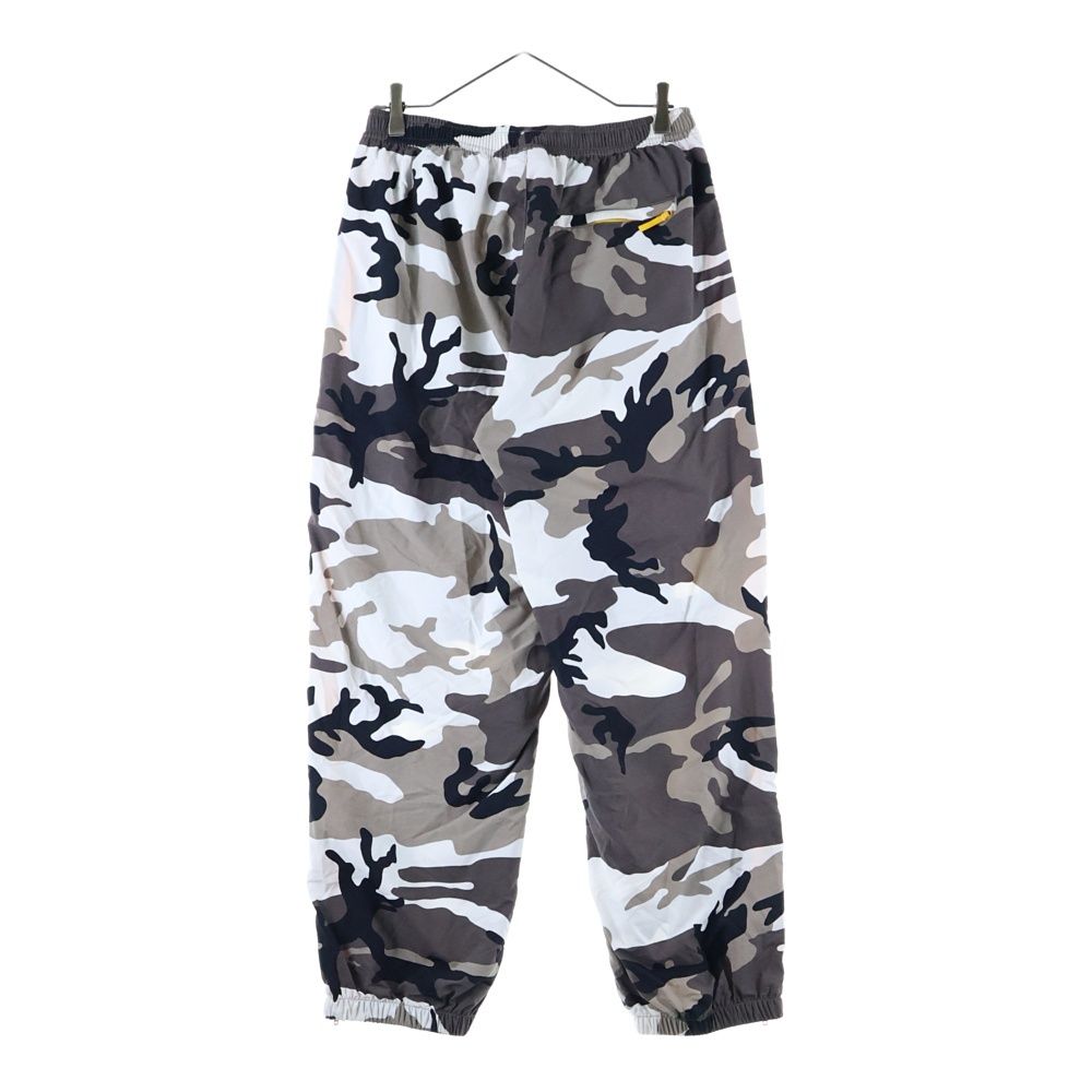 SUPREME シュプリーム 25SS Contrast Zip Warm Up Pants コントラスト ジップ ウォームアップ パンツ スノーカモ ブラック|グレー