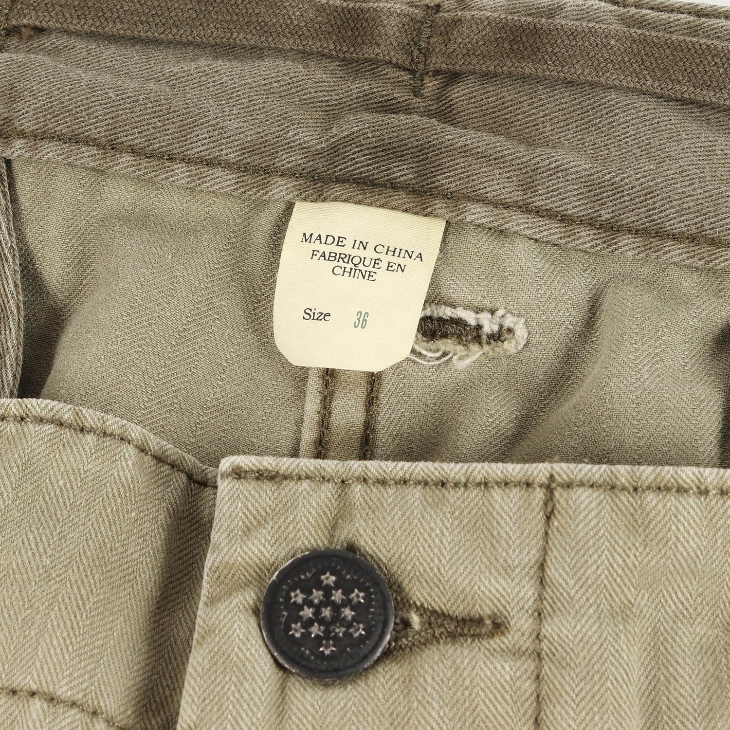 RRL ダブルアールエル パンツ サイズ:36 ヘリンボーン ツイル