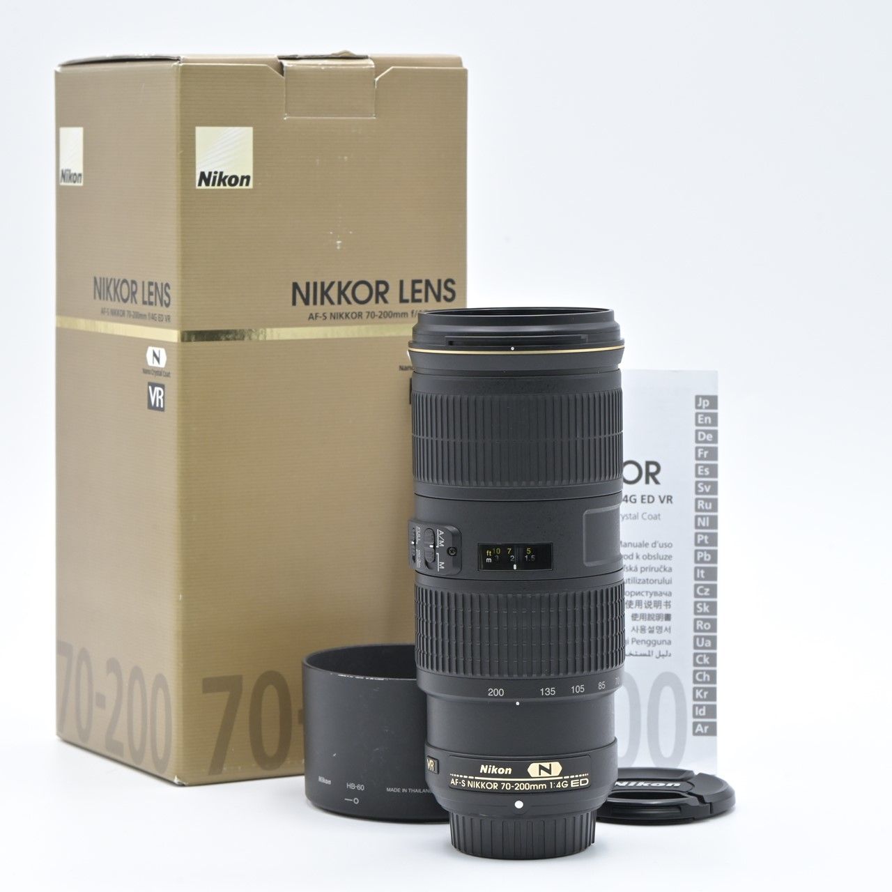 Nikon ニコン AF-S NIKKOR 70-200mm f|4G ED VR 交換レンズ