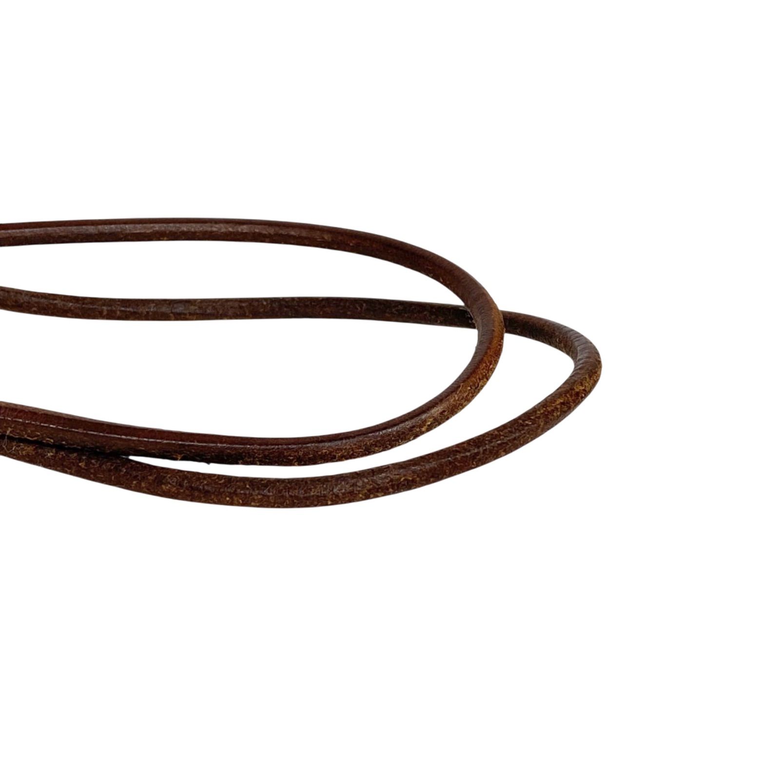 【美品】HERMES レザーネックレス チョーカー ラニエール 革紐 楽天市場】【未使用品】【ジュエリー】HERMES エルメス ラニエール