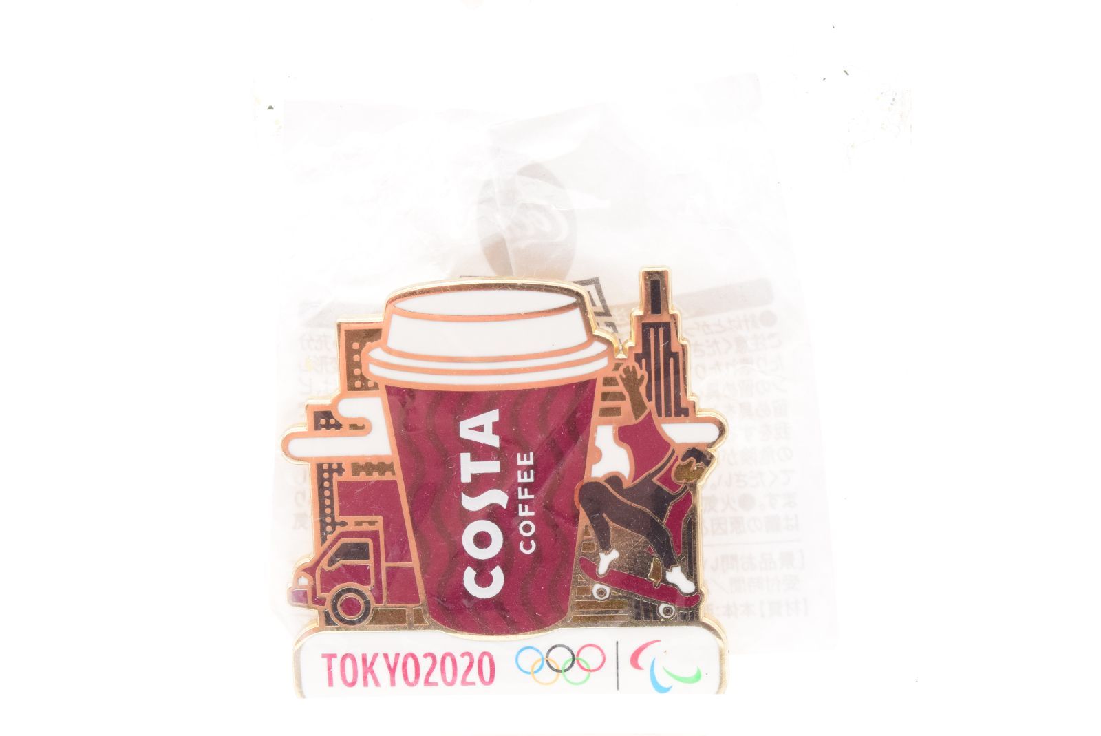 東京オリンピック コスタコーヒー ピンバッチ COSTA COFFEE コスタコーヒー 東京オリンピック ピンバッジ 5種｜Yahoo!フリマ