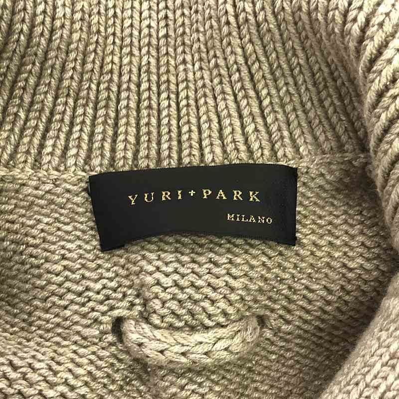 美品】 yuri park / ユリパーク | ウールシルク ニットカーディガン  