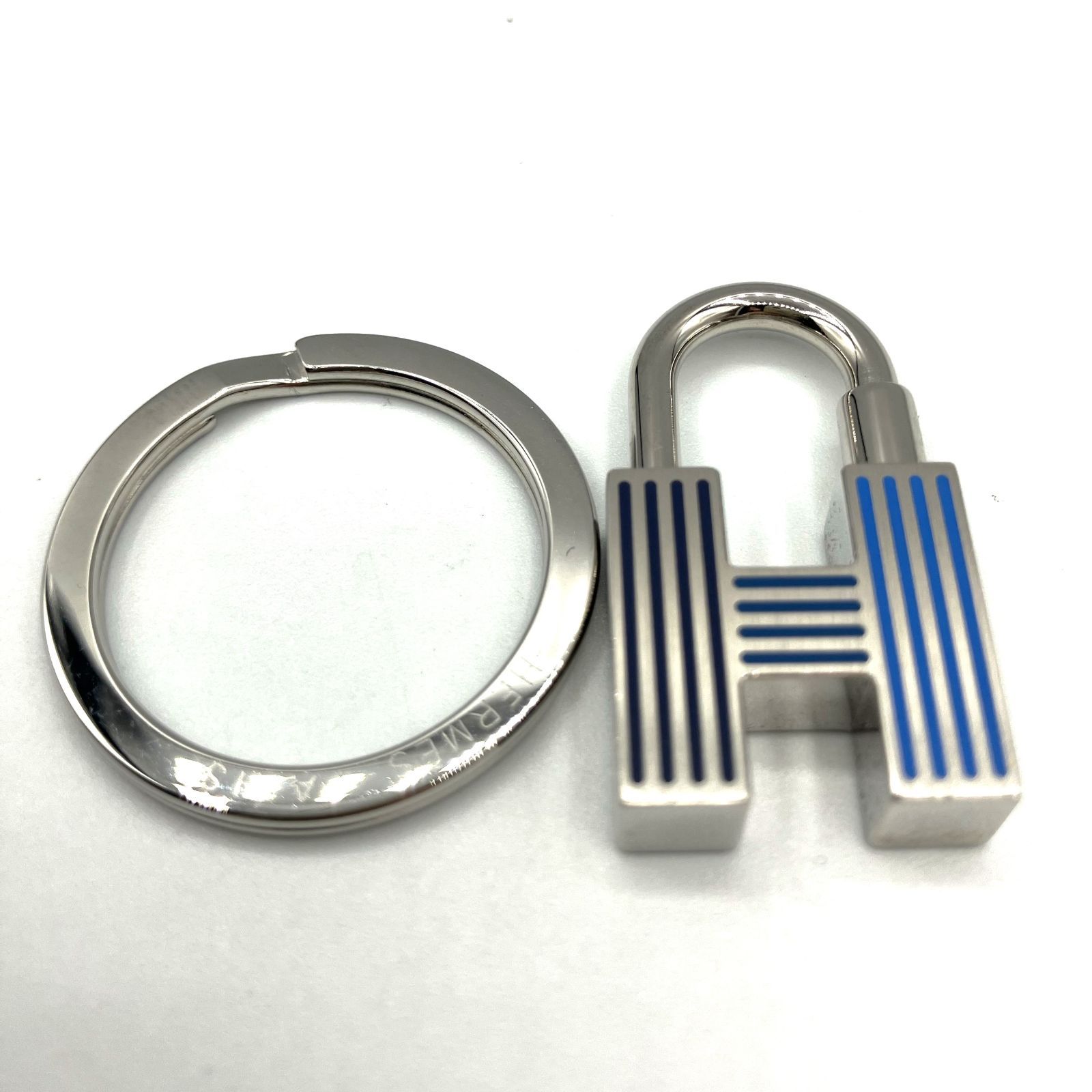 鑑定済み】正規品 エルメス HERMES キーリング アクセサリー カデナ