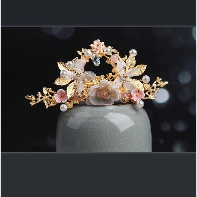 漢服髪飾り5点セット 中華風アアクセサリー かんざし ピアス