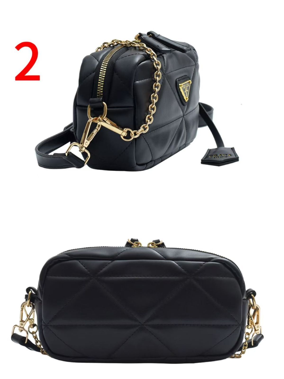 PRADA プラダ♡ブラック かごバッグ　ノベルティ新品 2025年最新】prada カゴ ノベルティの人気アイテム - メルカリ