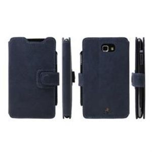 AEJEX イタリア製 レザー使用GALAXY Note用ケース ブルー AS