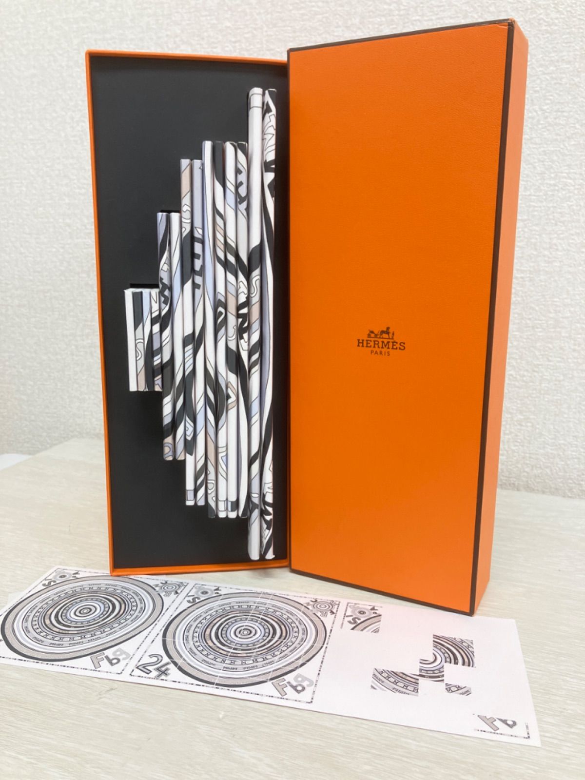 本店は jun's 【未使用】HERMES by エルメス パズル ノートの通販 ノートセット