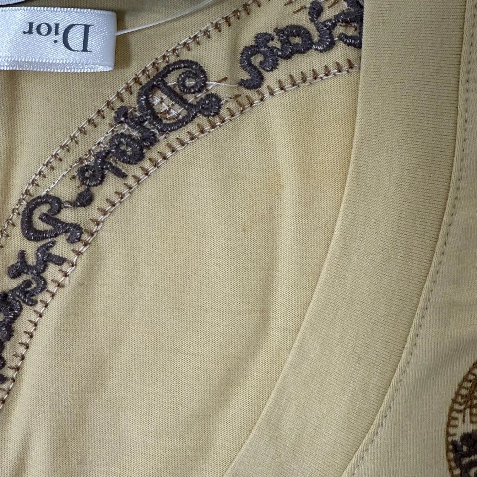Christian Dior クリスチャンディオール Vネック 半袖 Tシャツ