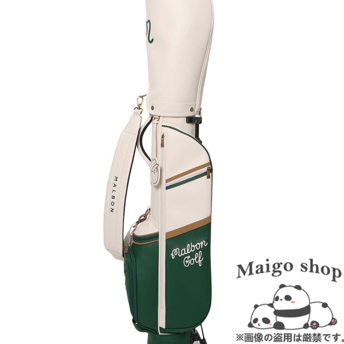 マルボン ゴルフ キャディバッグ スタンドバッグ malbon golf 新品