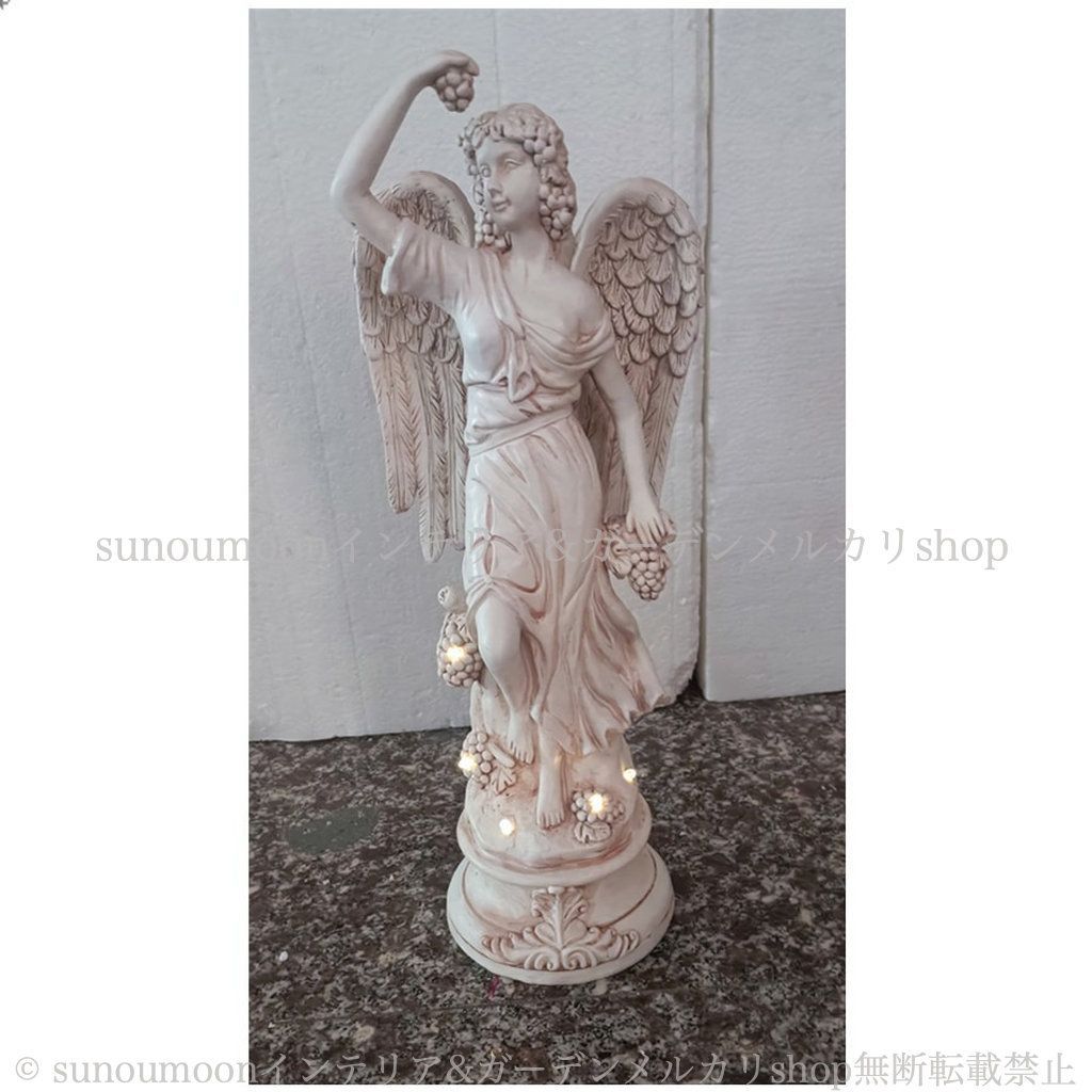 太陽光 庭の装飾 ガーデニング 雑貨 インテリア ガーデン エレガント おしゃれ ガーデンオブジェ ガーデンインテリア エンジェル ソーラー ガーデン雑貨 置物 ガーデンライト 天使 お洒落 8-14 WWW_GEBZETESISAT_COM_TR