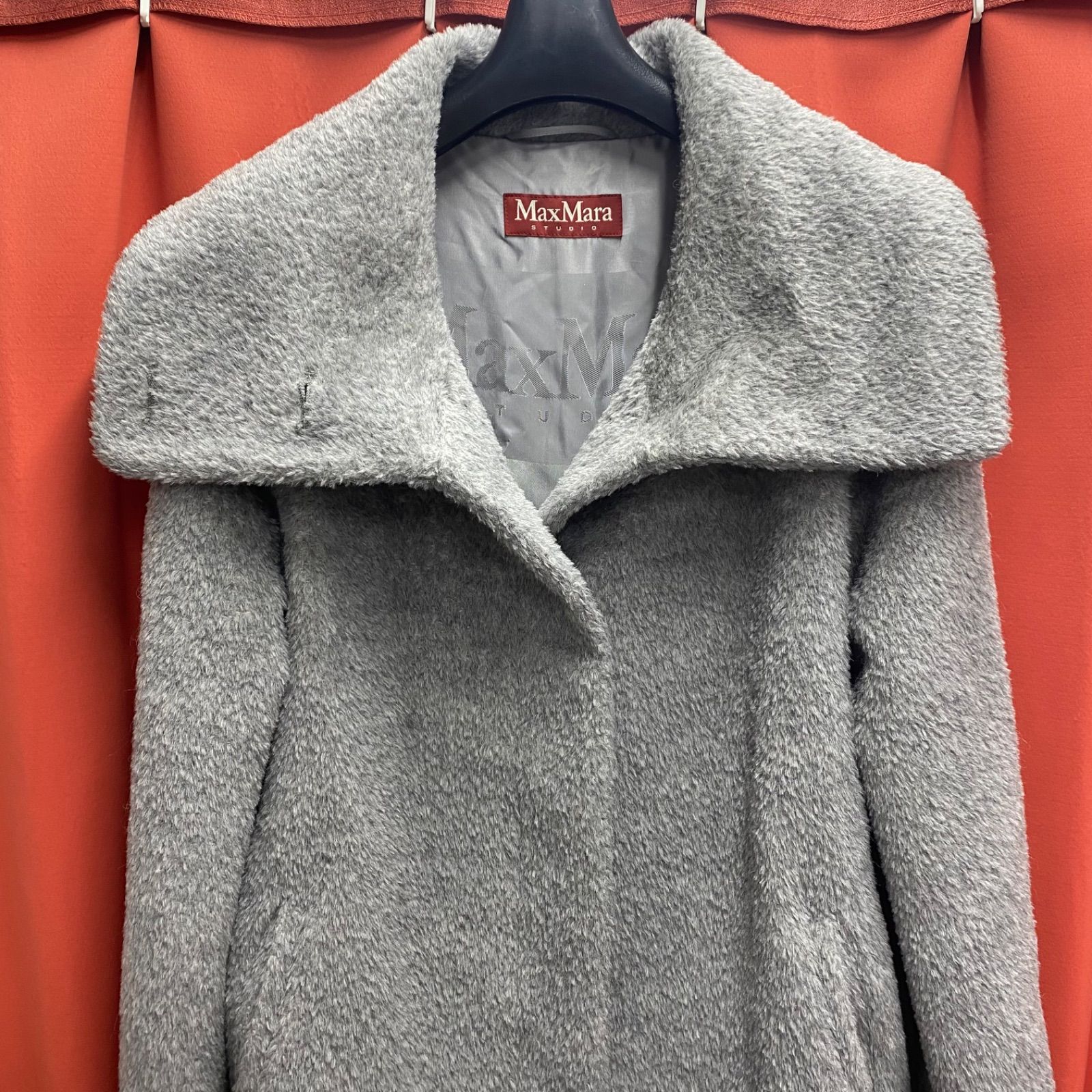 Max Mara ダブルコート | グレー | FARFETCH JP