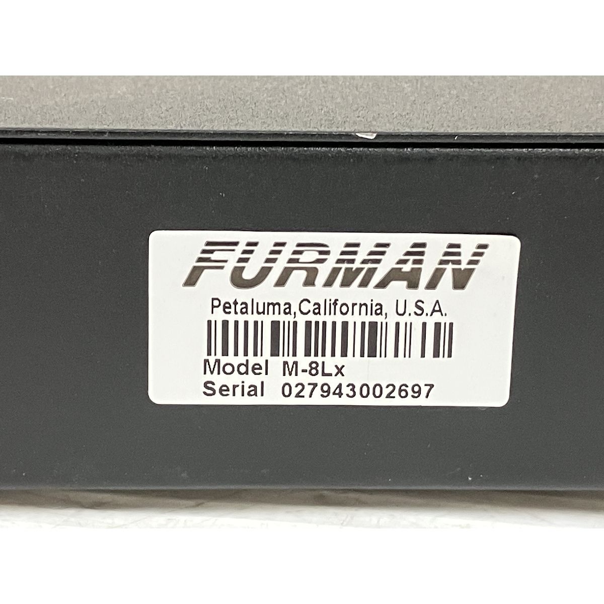 FURMAN M-8Lx パワーディストリビューター PA 音響機材 O10414979