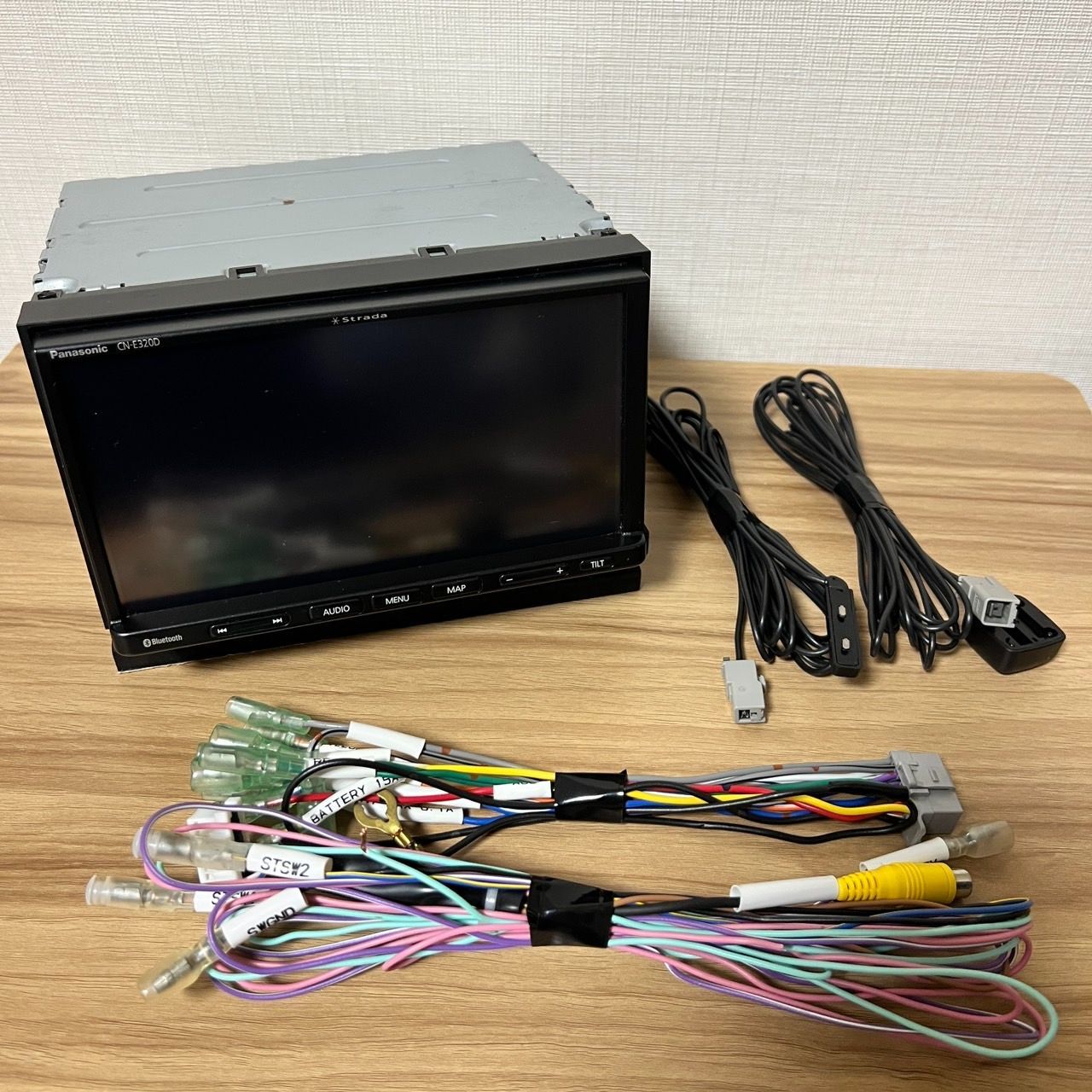 パナソニックナビ Strada ストラーダ CN-E320D ワンセグTV CD再生OK Bluetooth接続OK 地図2019年版 管理番号 2528-00112- BRIGHTFACE_UK