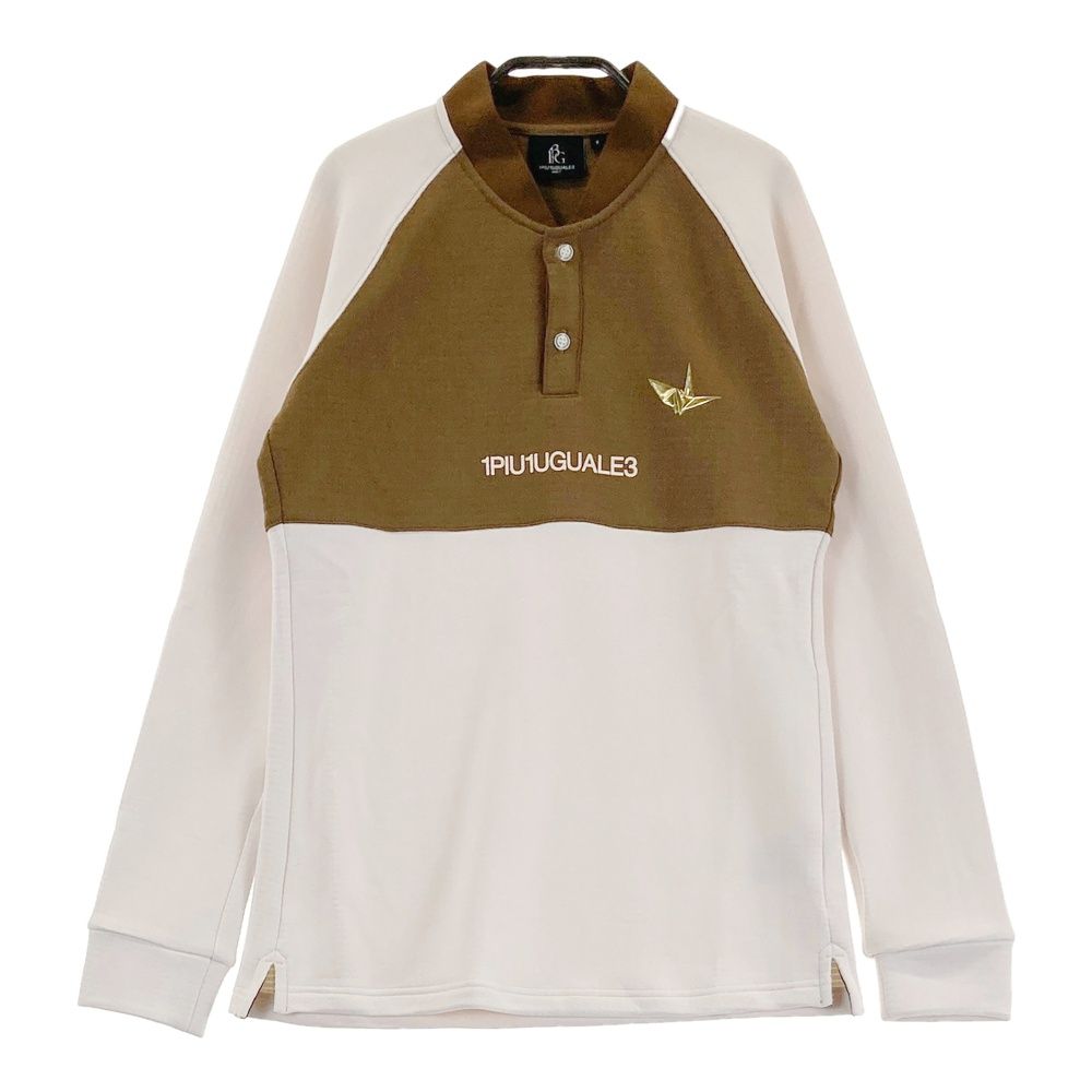 サイズ 2 1PIU1UGUALE3 GOLF GST209 襟付 長袖Tシャツ ベージュ系 240101539018 ゴルフウェア レディース ストスト