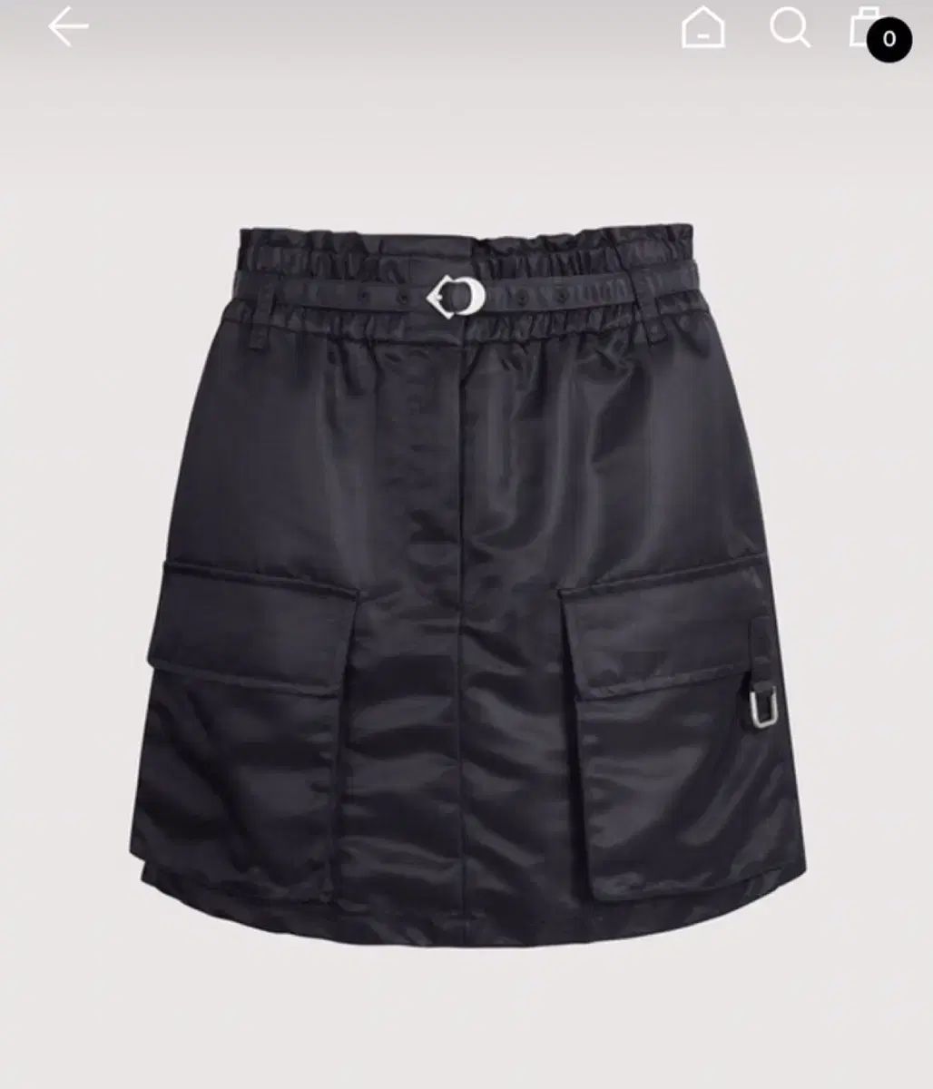 ラッキーシュエトゥ 25 هامストリング ベルト付き スカート 36