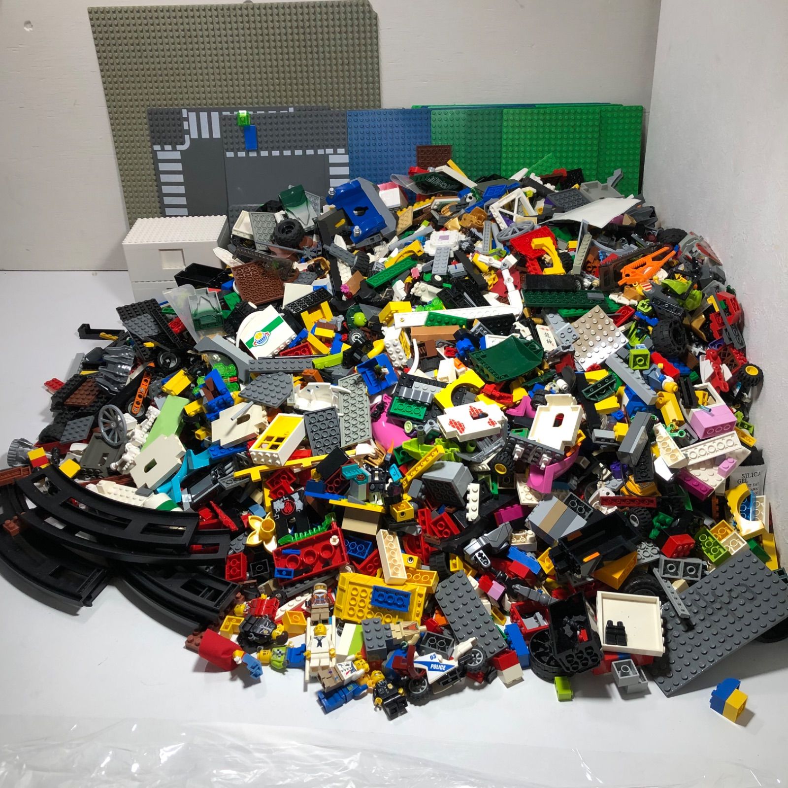 ☆LEGO レゴ ブロック パーツ、基礎板、フィギュア 大量約12.7kg 