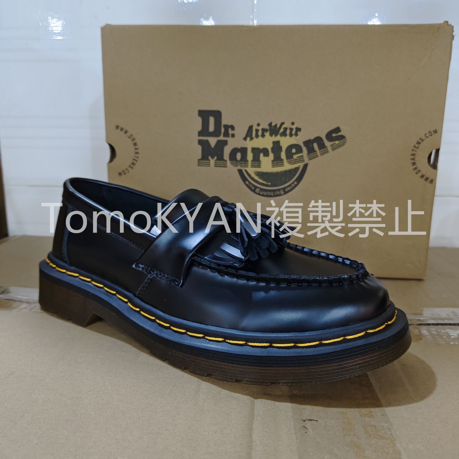 【✨Dr.Martens】ドクターマーチン   エイドリアン ローファー  タッセル ローファーブラック