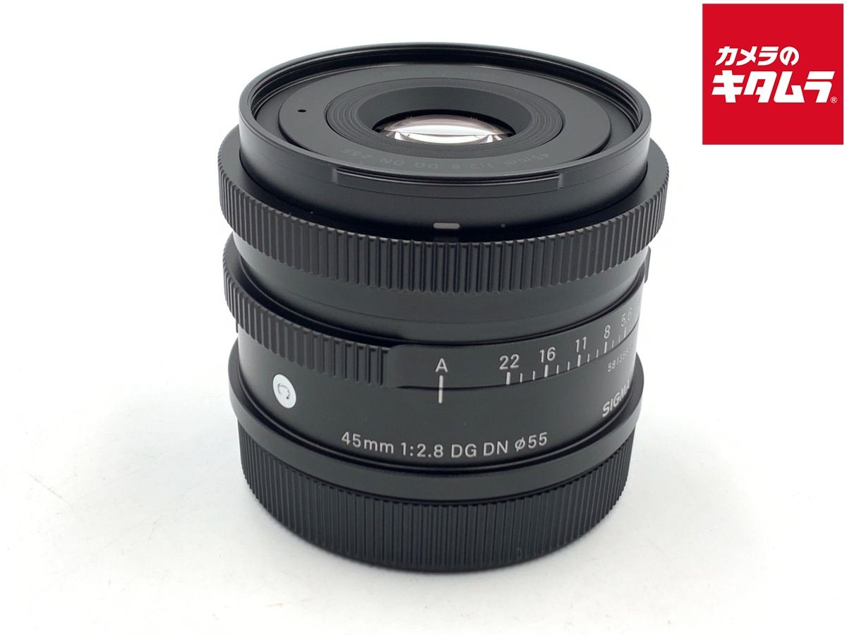 新型 美品】SIGMA (シグマ) 45mm F2.8 DG Lマウント