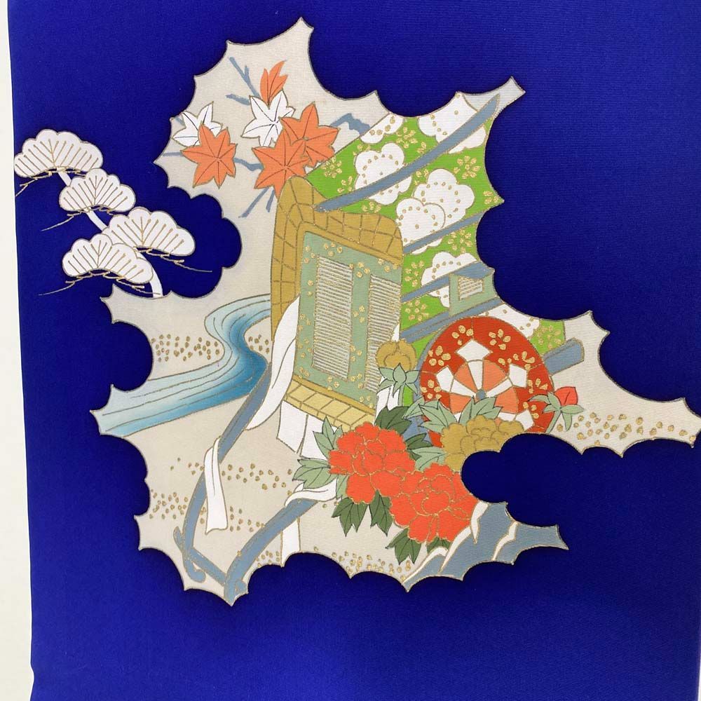 名古屋帯　塩瀬　なごや帯　蘭の花 6-5-02349e.jpg
