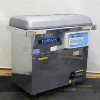 西濃営業所止 2009年製 トーセイ 真空包装機 V-955 トスパック W1062D596H947mm 33L 3相200V 5kw 200kg オイル交換済