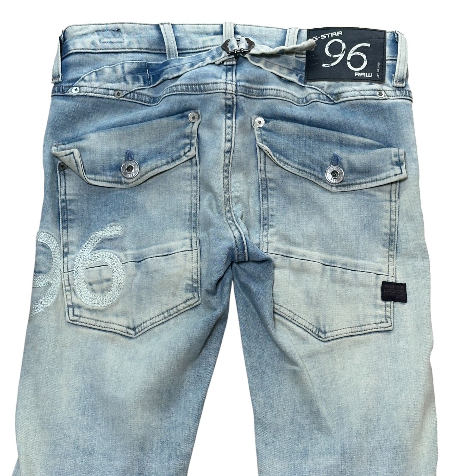 G-STAR RAW 5620 HERITAGE EMBRO TAPERED 立体裁断 ローライズ 
