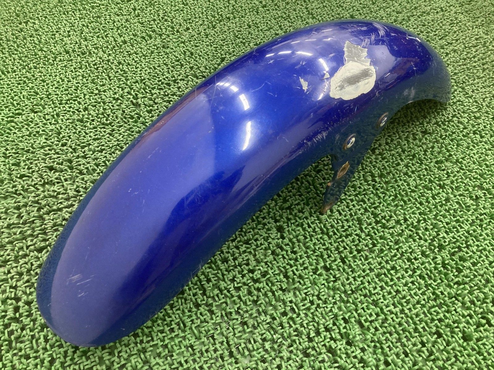 ビラーゴ250 フロントフェンダー 2UJ ヤマハ 純正 バイク 部品 3DM ペイント素材に 割れ欠け無し 品薄 希少品 車検 Genuine 【中古】 71