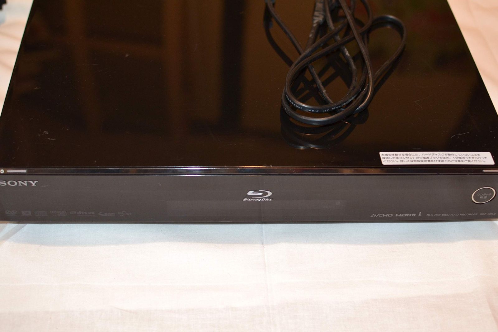SONY デジタルハイビジョンチューナー内蔵HDD搭載ブルーレイ
