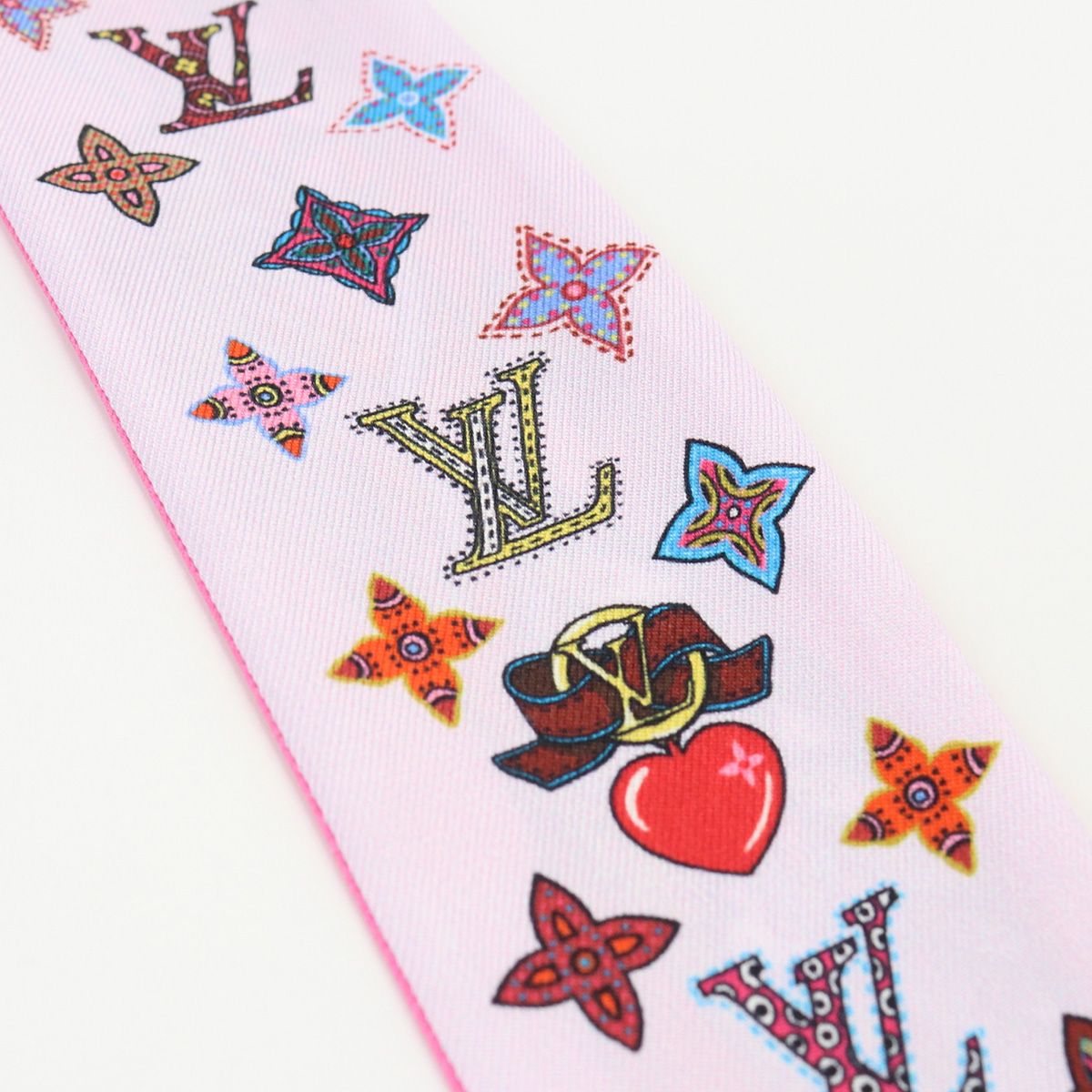 LOUIS VUITTON ルイヴィトン バンドーBB LVロマンス ピンク M76682 