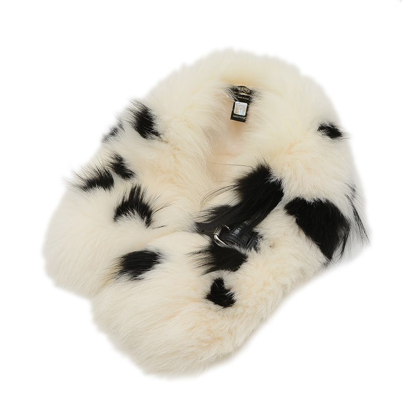 新品タグ付き　FENDI マフラーテールフォックスファーティペット 中古・古着通販】FENDI (フェンディ) マフラーテールフォックスファー