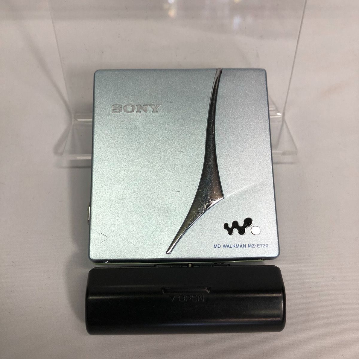 【中古品】SONY ソニー MZ-E720（L） ブルー ポータブルミニディスクプレーヤー MDLP対応 （ポータブルMDプレーヤー/MD再生専用機/MDウォークマン）