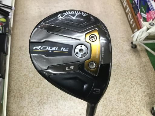 キャロウェイ ROGUE ST LS 3W フェアウェイウッド FW 純正特注シャフト フレックスX メンズ 男性用 右利き 右用 Cランク ゴルフクラブ