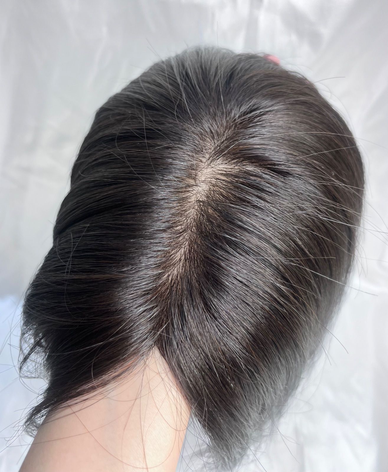 No.38 ヘアピース 部分ウイッグ 薄毛隠し 白髪隠し