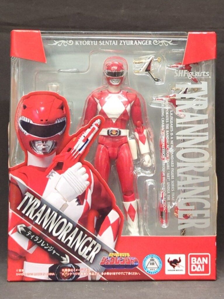 バンダイ S.H.Figuarts 恐竜戦隊ジュウレンジャー ティラノレンジャー