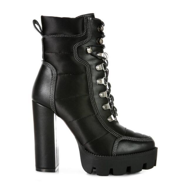 【送料無料】 ロンドンラグ レディース ブーツ・レインブーツ シューズ London Rag Scotch Women's Block Heel Ankle Boots Burgundy