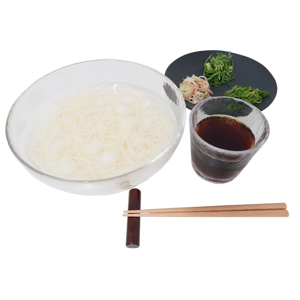 松代そば善屋 越後魚沼十日町コシヒカリ入り そうめん 180g（約2人前）×20袋入 E034