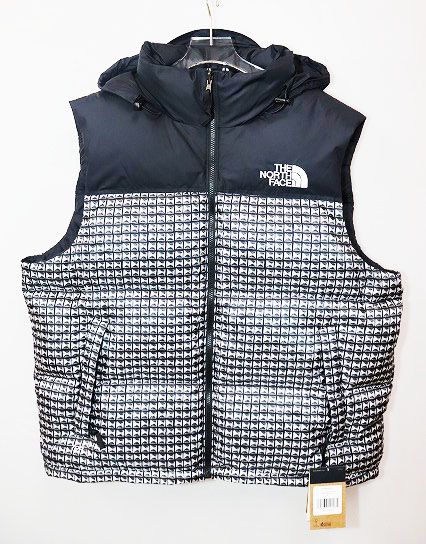 シュプリーム SUPREME × THE NORTH FACE 21SS STUDDED NUPTSE VEST XL ザ ノース フェイス スタッズ  ヌプシ ダウン ベスト ブラック 【ブランド古着ベクトル】【中古】☆AA☆□240901 - メルカリ