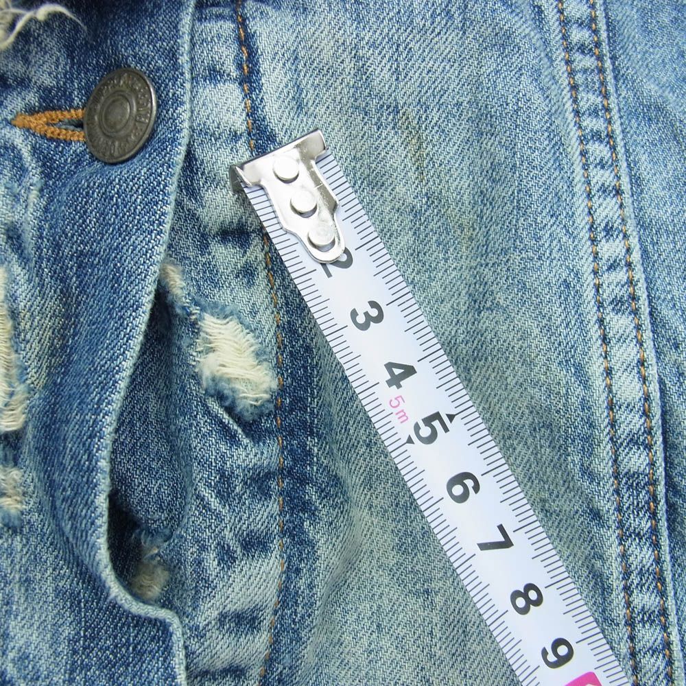 デニムアンドサプライ　 ラルフローレン　デニムジャケット　 ダメージ加工 中古・古着通販】DENIM & SUPPLY RALPH LAUREN (デニム