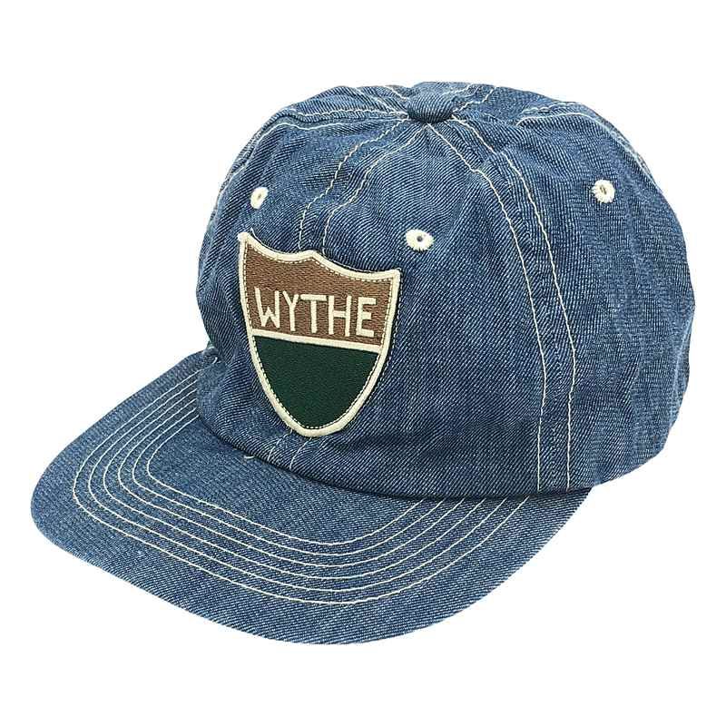 WYTHE | ワイス | 2025SS | DENIM SEED BADGE CAP デニム シード バッジ キャップ | F | インディゴ | メンズ
