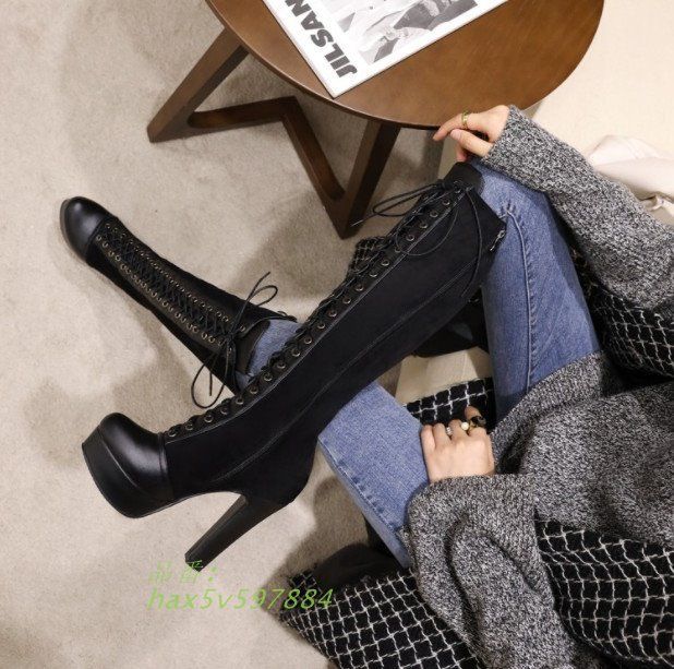 リユース品】 ディオール DIOR 靴 ブーツ レディースシューズ