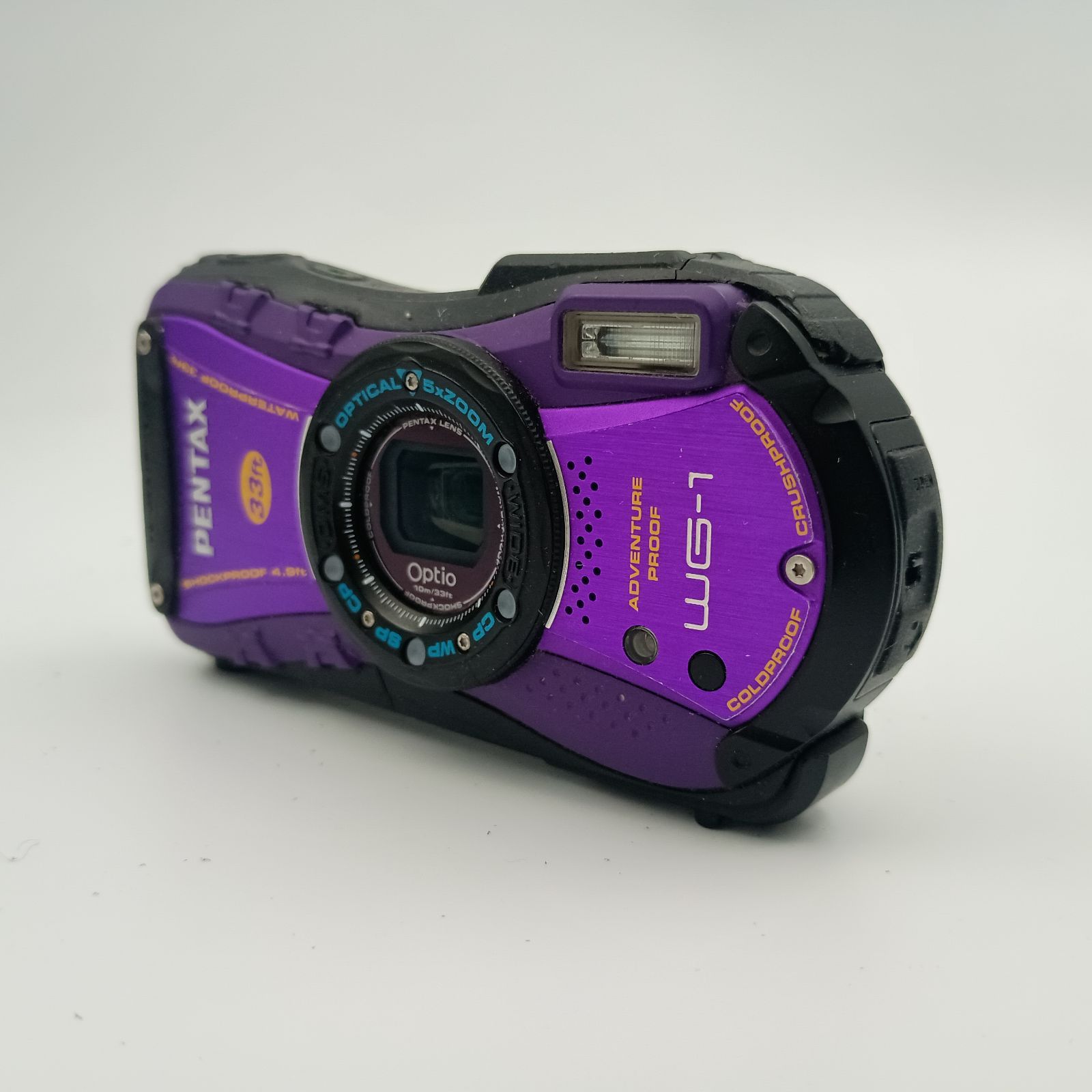 Pentax Optio WG-1 Compact DIGITAL Camera Purple 紫