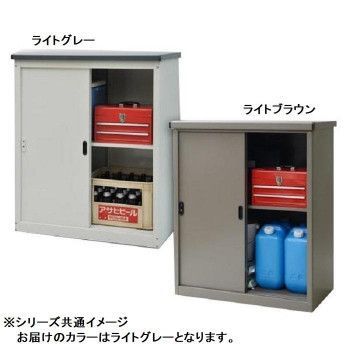 組み立て式　物置　スリムタイプ　AD-9110　ライトグレー