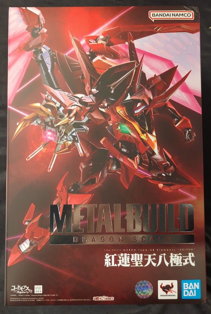 BANDAI SPIRITS METAL BUILD DRAGON SCALE 紅蓮聖天八極式